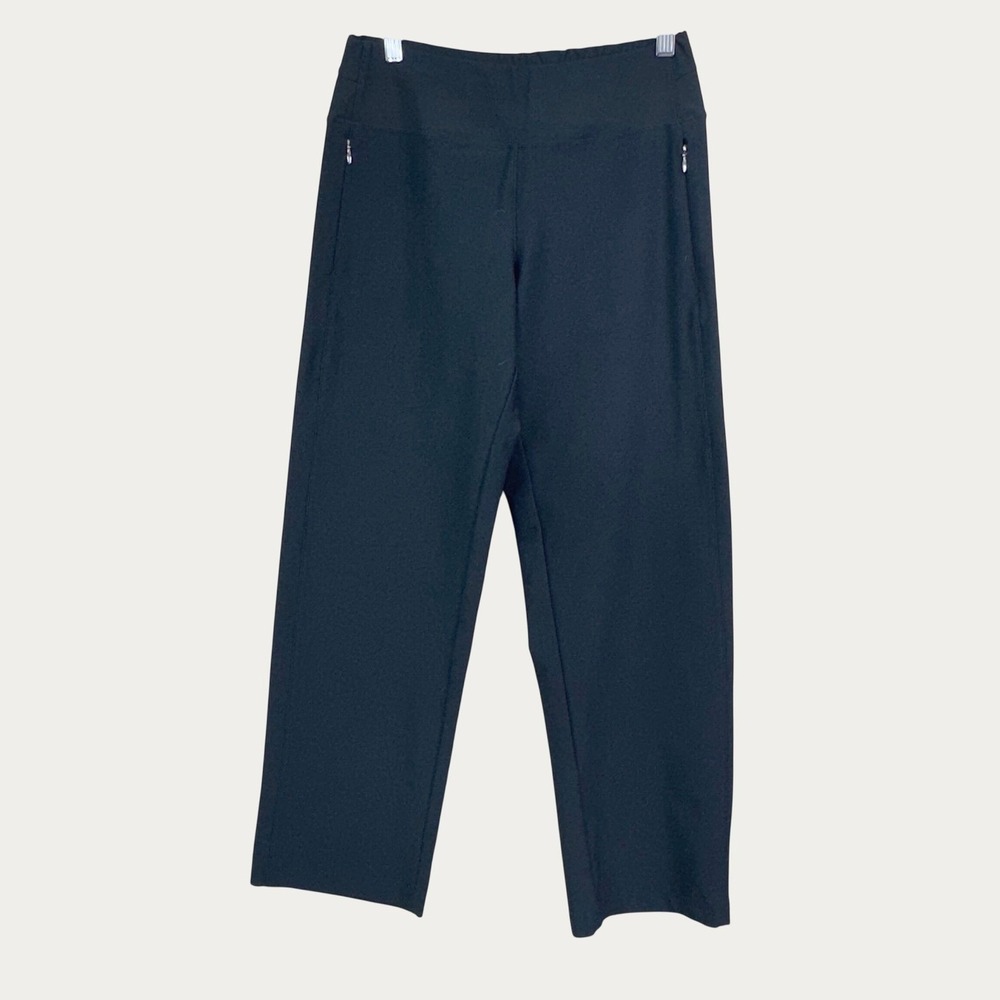 Lucy Yoga Pants S Black Cropped Athleisure Performance Activewear 5709‎